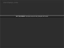 Tablet Screenshot of marchanyc.com